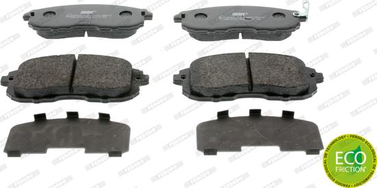 Ferodo FDB4112 - Brake Pad Set, disc brake parts5.com