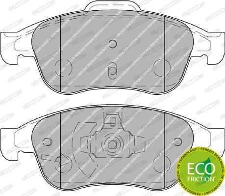 Ferodo FDB4180 - Sada brzdových destiček, kotoučová brzda parts5.com