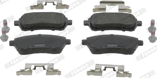 Ferodo FDB4179 - Brake Pad Set, disc brake parts5.com