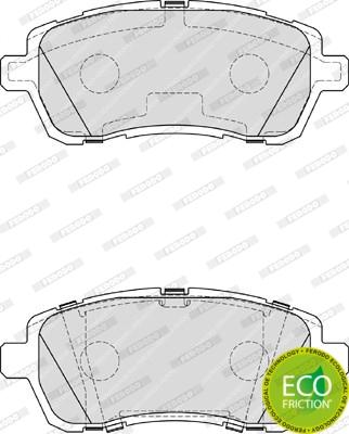 Ferodo FDB4179 - Brake Pad Set, disc brake parts5.com