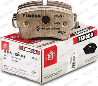 Ferodo FDB4393 - Brake Pad Set, disc brake parts5.com