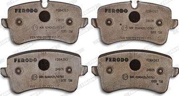 Ferodo FDB4393 - Brake Pad Set, disc brake parts5.com