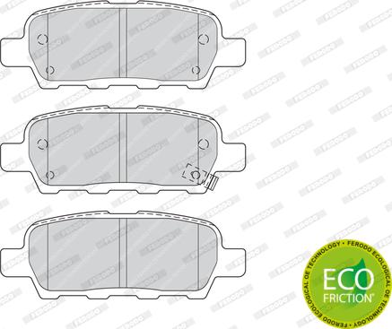 Ferodo FDB4324 - Set placute frana,frana disc parts5.com