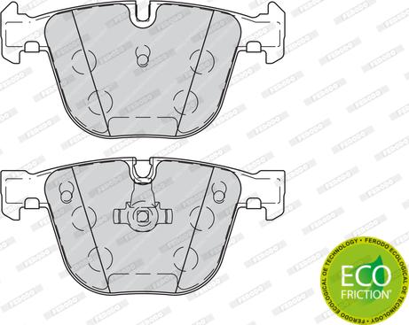 Ferodo FDB4259 - Set placute frana,frana disc parts5.com