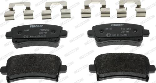 Ferodo FDB4252 - Set placute frana,frana disc parts5.com