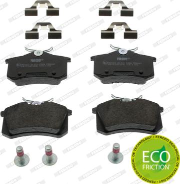 Ferodo FDB4260 - Brake Pad Set, disc brake parts5.com