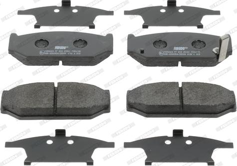 Ferodo FDB4705 - Set placute frana,frana disc parts5.com