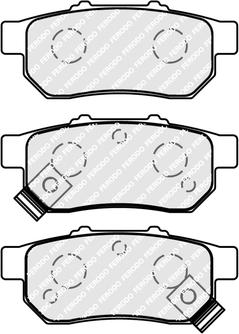 Ferodo FDB5341 - Set placute frana,frana disc parts5.com