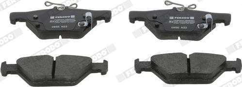 Ferodo FDB5244 - Set placute frana,frana disc parts5.com