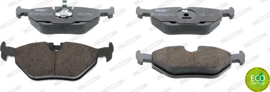 Ferodo FDB578 - Brake Pad Set, disc brake parts5.com