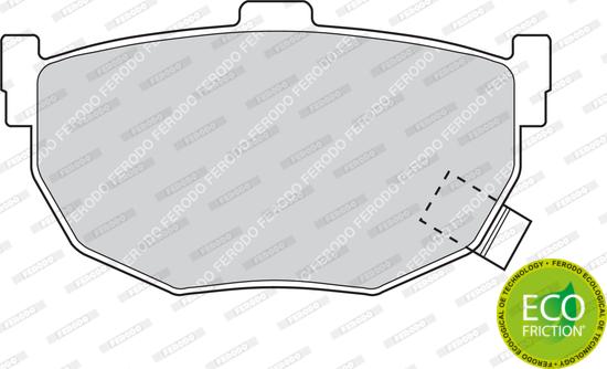 Ferodo FDB638 - Set placute frana,frana disc parts5.com