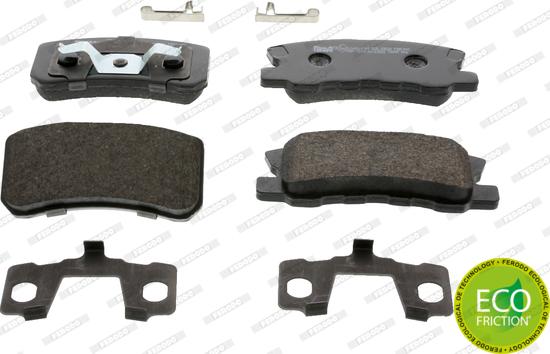 Ferodo FDB1992 - Brake Pad Set, disc brake parts5.com