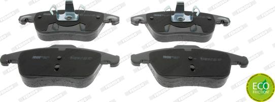 Ferodo FDB1972 - Brake Pad Set, disc brake parts5.com