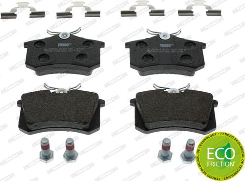 Ferodo FDB1491 - Brake Pad Set, disc brake parts5.com