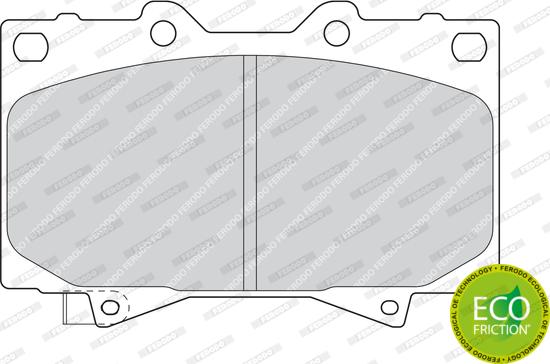 Ferodo FDB1456 - Set placute frana,frana disc parts5.com