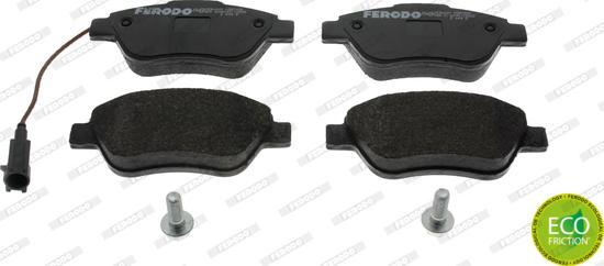 Ferodo FDB1466 - Brake Pad Set, disc brake parts5.com