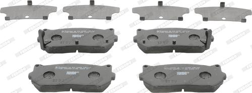 Ferodo FDB1569 - Set placute frana,frana disc parts5.com