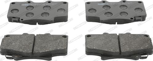 Ferodo FDB1502 - Set placute frana,frana disc parts5.com