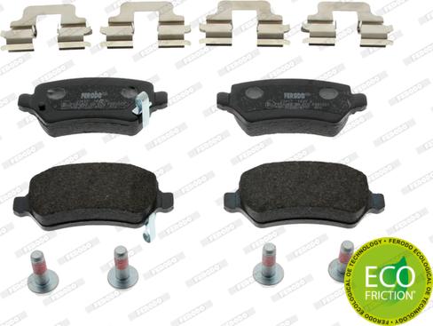 Ferodo FDB1521 - Set placute frana,frana disc parts5.com