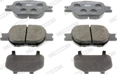 Ferodo FDB1528 - Set placute frana,frana disc parts5.com