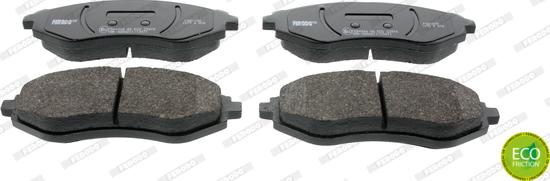 Ferodo FDB1699 - Brake Pad Set, disc brake parts5.com