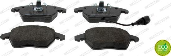 Ferodo FDB1641 - Brake Pad Set, disc brake parts5.com