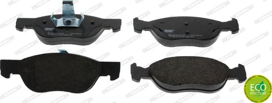 Ferodo FDB1651 - Brake Pad Set, disc brake parts5.com