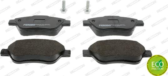 Ferodo FDB1666 - Set placute frana,frana disc parts5.com