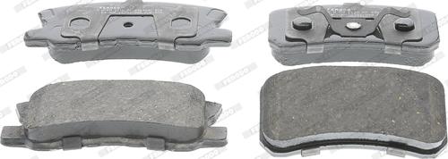 Ferodo FDB1604 - Brake Pad Set, disc brake parts5.com