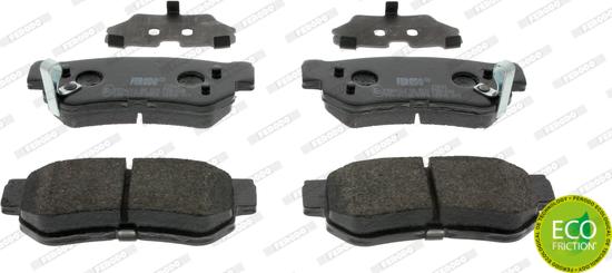 Ferodo FDB1606 - Set placute frana,frana disc parts5.com