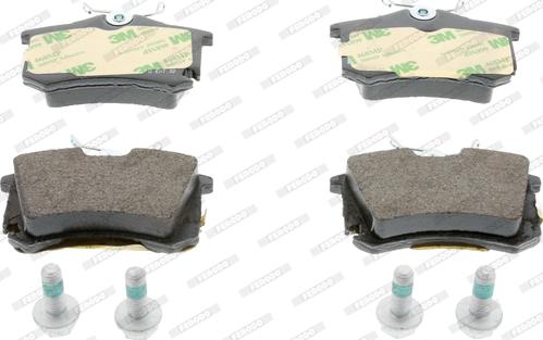 Ferodo FDB1637 - Brake Pad Set, disc brake parts5.com