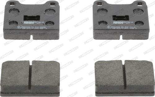 Ferodo FDB105 - Brake Pad Set, disc brake parts5.com