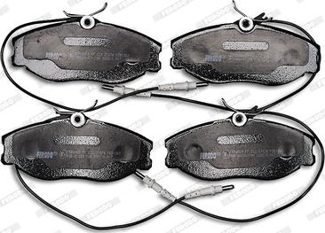 Ferodo FDB1063 - Brake Pad Set, disc brake parts5.com