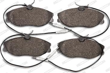 Ferodo FDB1063 - Brake Pad Set, disc brake parts5.com