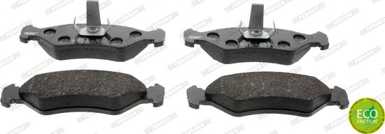 Ferodo FDB1082 - Set placute frana,frana disc parts5.com