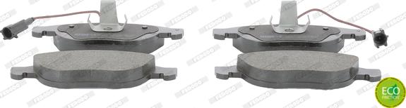 Ferodo FDB1134 - Set placute frana,frana disc parts5.com