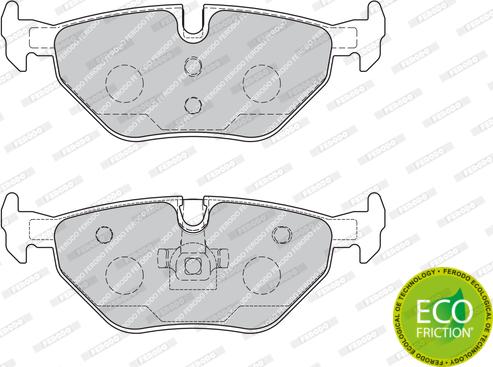 Ferodo FDB1867 - Set placute frana,frana disc parts5.com