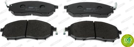 Ferodo FDB1881 - Brake Pad Set, disc brake parts5.com