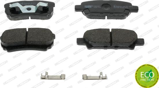 Ferodo FDB1839 - Brake Pad Set, disc brake parts5.com