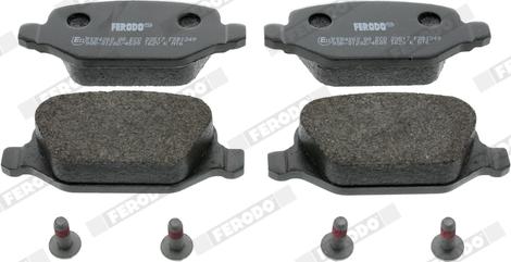 Ferodo FDB1349 - Set placute frana,frana disc parts5.com