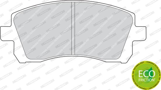 Ferodo FDB1327 - Fren balata seti, diskli fren parts5.com