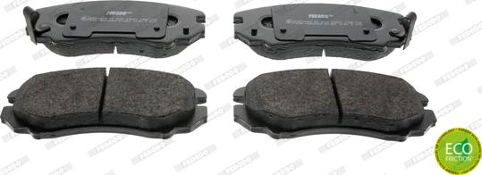 Ferodo FDB1733 - Sada brzdových destiček, kotoučová brzda parts5.com