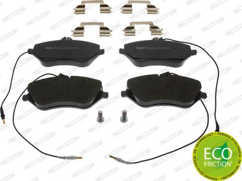 Ferodo FDB1726 - Brake Pad Set, disc brake parts5.com