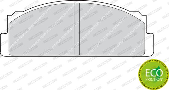 Ferodo FDB29 - Komplet pločica, disk-kočnica parts5.com