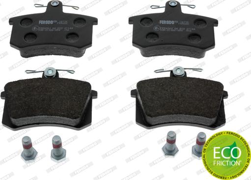 Ferodo FDB222 - Brake Pad Set, disc brake parts5.com