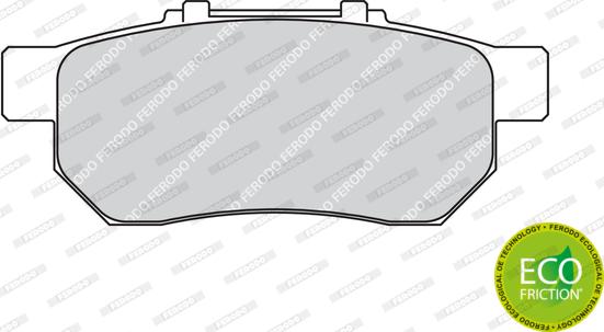 Ferodo FDB778 - Комплект спирачно феродо, дискови спирачки parts5.com