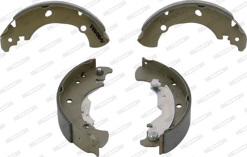 Ferodo FSB555 - Zestaw szczęk hamulcowych parts5.com