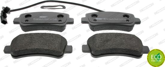 Ferodo FVR4348 - Brake Pad Set, disc brake parts5.com