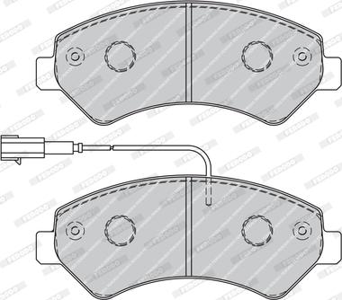 Ferodo FVR1926 - Set placute frana,frana disc parts5.com