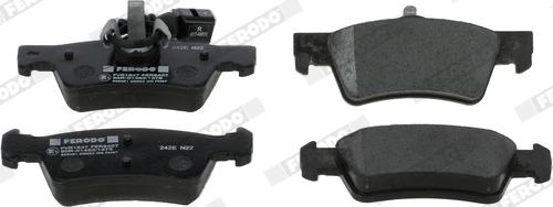 Ferodo FVR1647 - Brake Pad Set, disc brake parts5.com